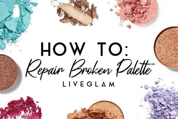 How to repair broken eyeshadow palette