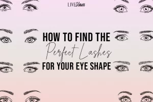 how to find the perfect lashes for your eye shape